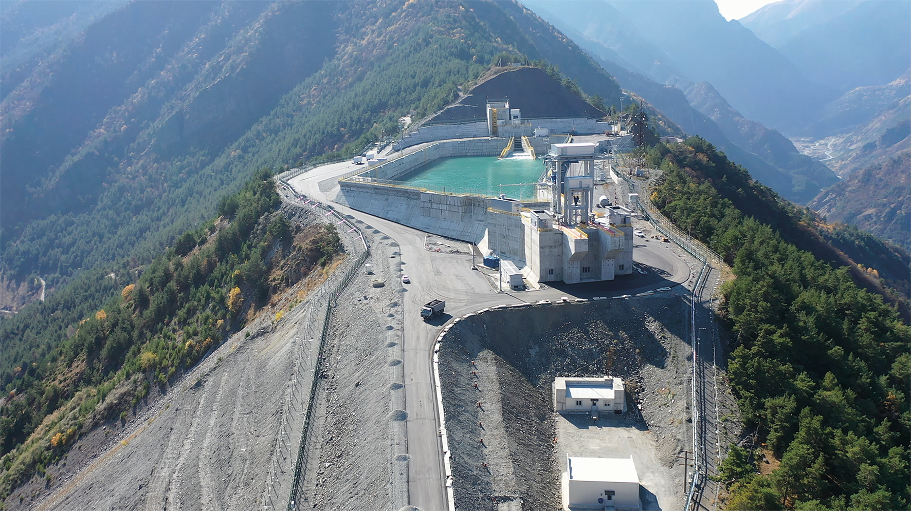 Зарамаг ГЭС Северная Осетия